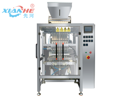 平博DXDC系列:L-K4LB型多列背封颗粒包装机