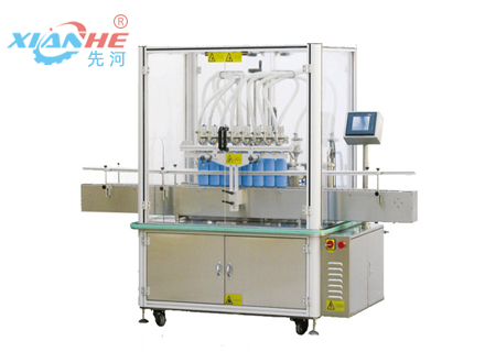 平博全自动直线式液体灌装机