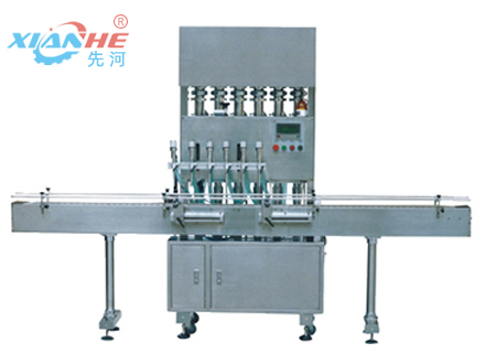 平博全自动直线式液体灌装机